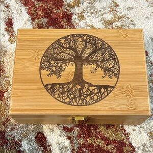 Bamboo Tree of Life Storage Box